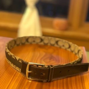 Unisex Coach belt